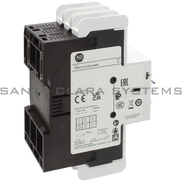 Allen Bradley 140UT-D7D2-B80 Circuit Breaker Product Image
