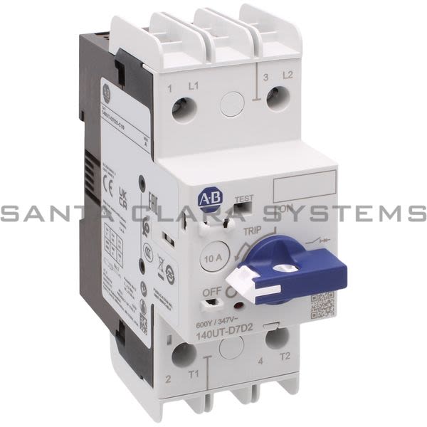 Allen Bradley 140UT-D7D2-C10 Circuit Breaker Product Image