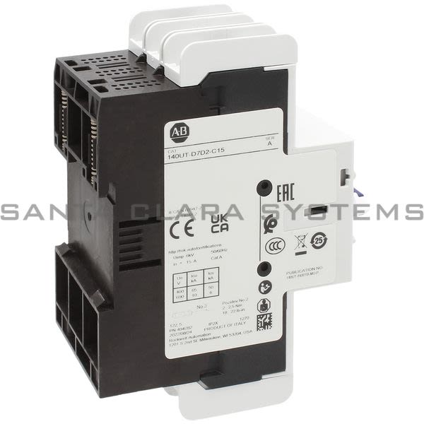Allen Bradley 140UT-D7D2-C15 Circuit Breaker Product Image