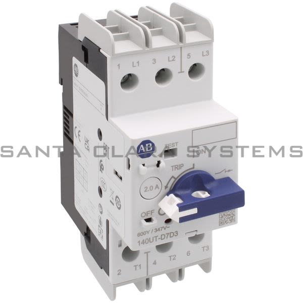 Allen Bradley 140UT-D7D3-B20 Circuit Breaker Product Image