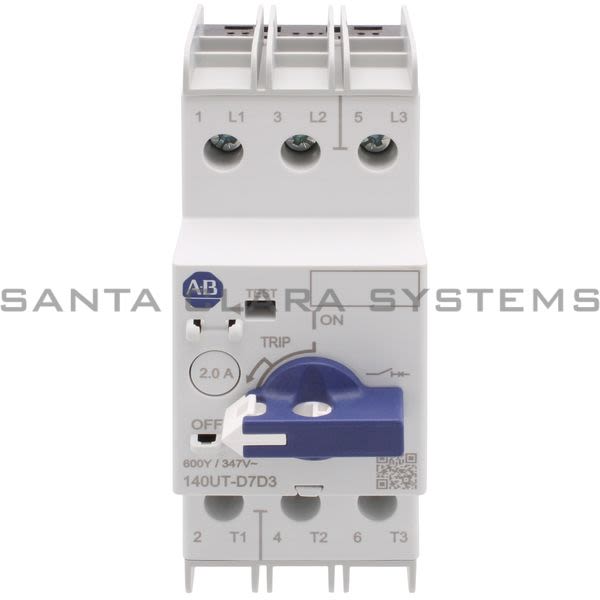 Allen Bradley 140UT-D7D3-B20 Circuit Breaker Product Image