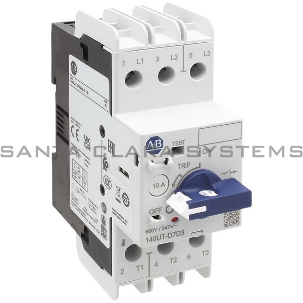 Allen Bradley 140UT-D7D3-C10 Circuit Breaker Product Image