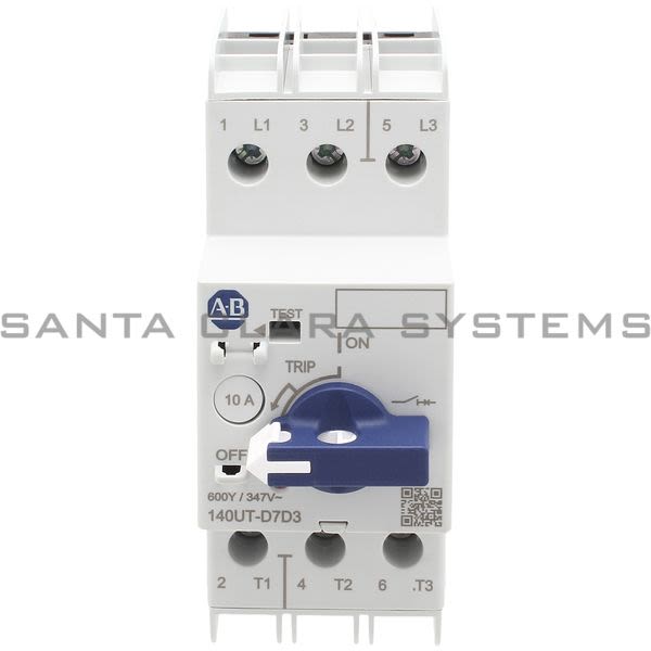 Allen Bradley 140UT-D7D3-C10 Circuit Breaker Product Image