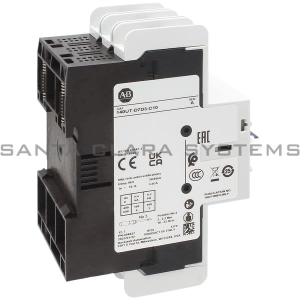 Allen Bradley 140UT-D7D3-C10 Circuit Breaker Product Image