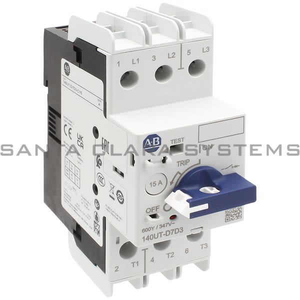 Allen Bradley 140UT-D7D3-C15 Circuit Breaker Product Image