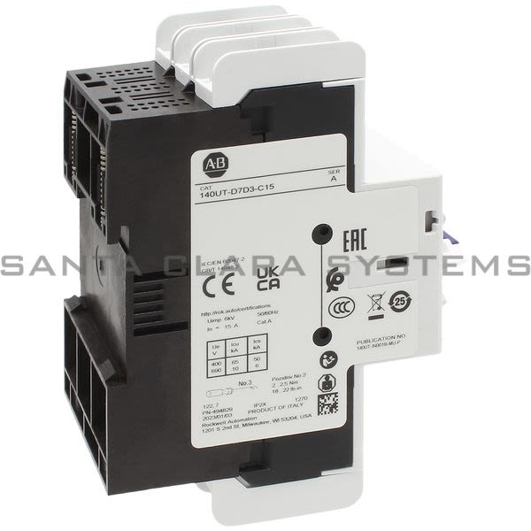 Allen Bradley 140UT-D7D3-C15 Circuit Breaker Product Image