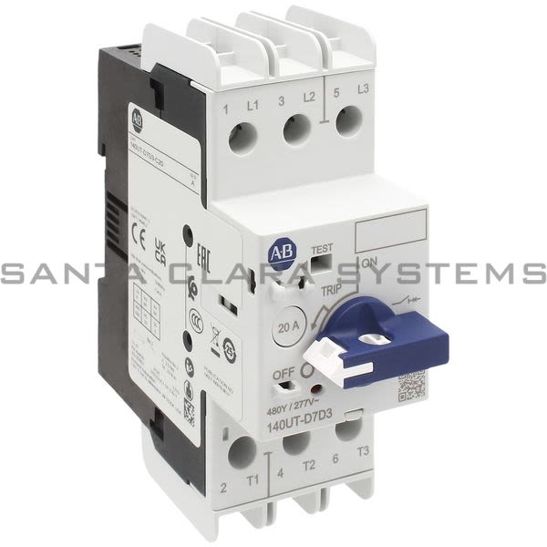 Allen Bradley 140UT-D7D3-C20 Circuit Breaker Product Image