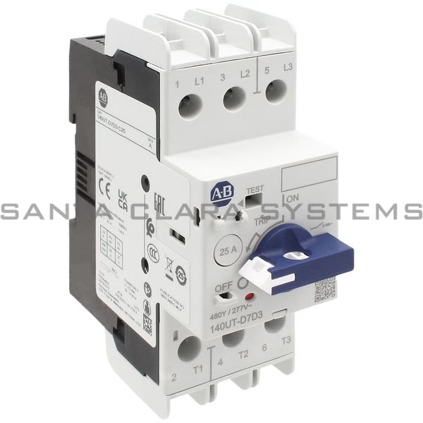 Allen Bradley 140UT-D7D3-C25 Circuit Breaker Product Image