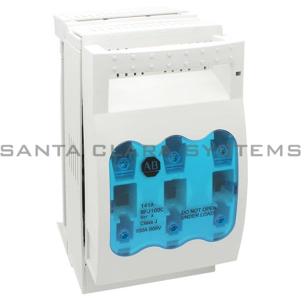 141ANFJ100C Allen Bradley Busbar Fuse Holder Santa Clara Systems