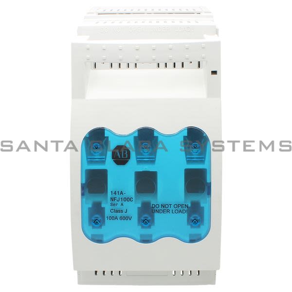 141ANFJ100C Allen Bradley Busbar Fuse Holder Santa Clara Systems