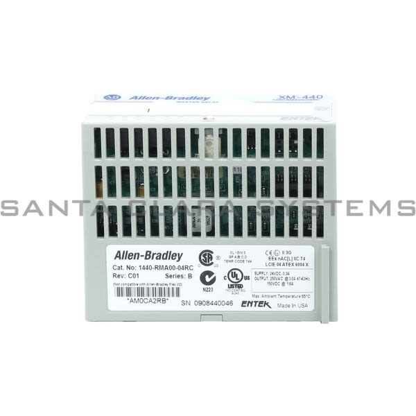 Allen Bradley 1440-RMA00-04RC 6-Output Master Relay Module | XM-440 Product Image