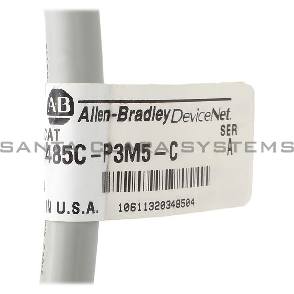 Allen Bradley 1485C-P3M5-C DeviceNet Trunk Cordset Product Image