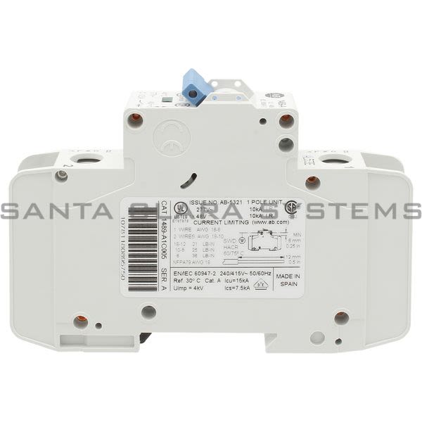 Allen Bradley 1489-A1C005 Circuit Breaker Product Image