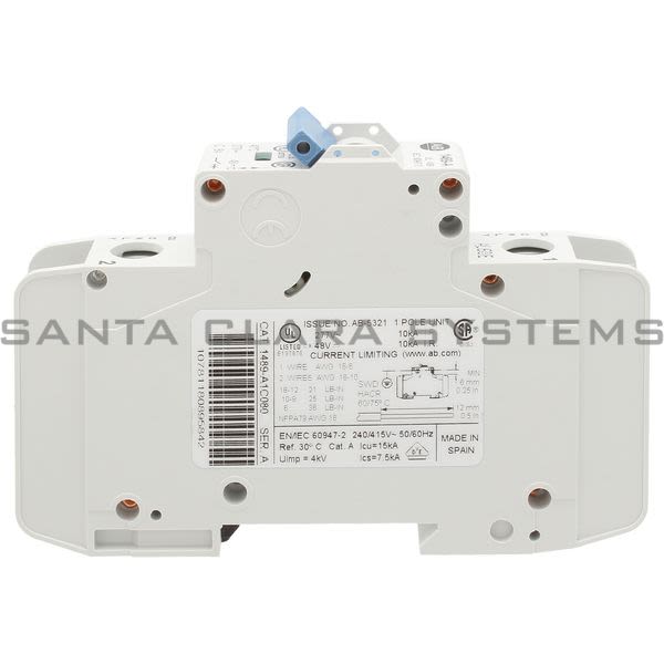Allen Bradley 1489-A1C080 Circuit Breaker Product Image