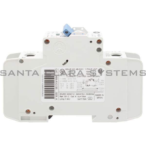 Allen Bradley 1489-A1C130 Circuit Breaker Product Image
