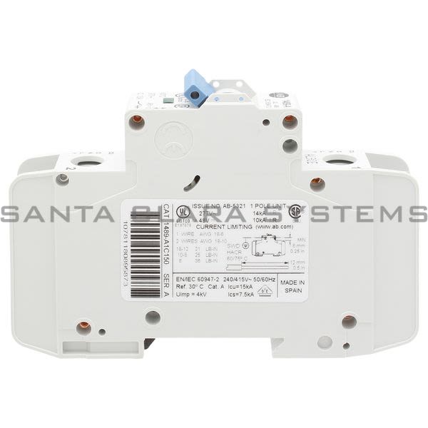 Allen Bradley 1489-A1C150 Circuit Breaker Product Image