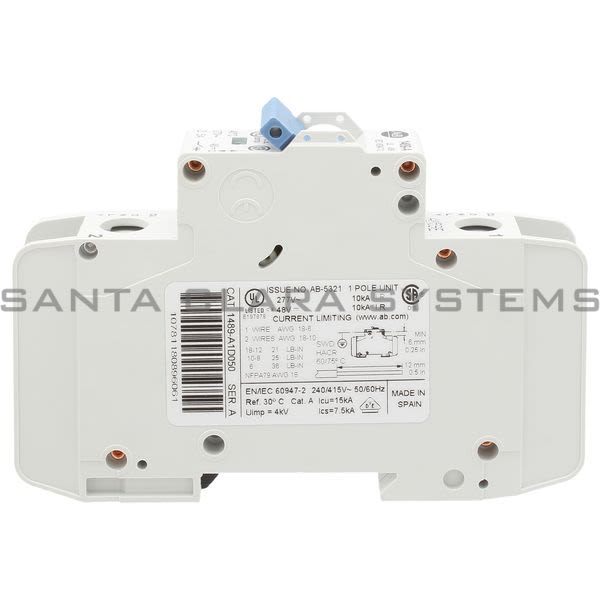 Allen Bradley 1489-A1D050 Circuit Breaker Product Image