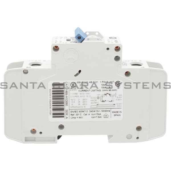 Allen Bradley 1489-A1D080 Circuit Breaker Product Image