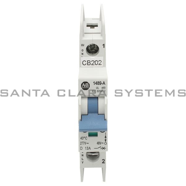 Allen Bradley 1489-A1D130 Ind Cir Brk 1Pole 277 VAC Product Image