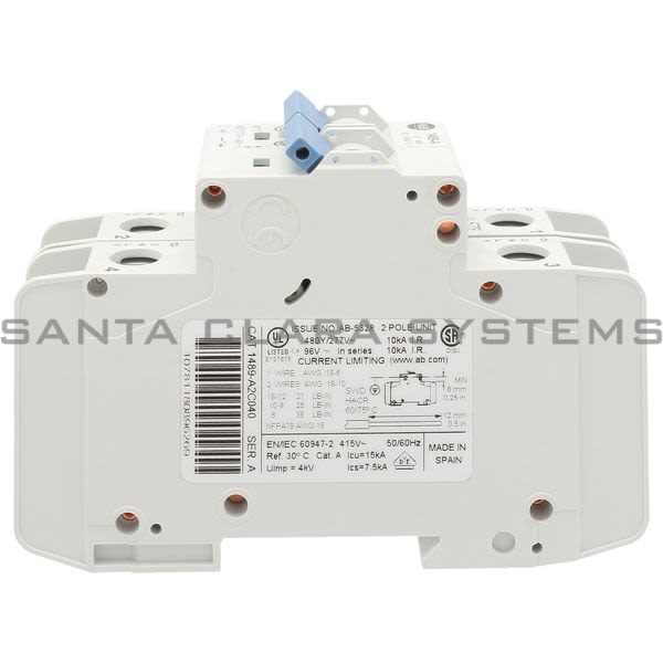 Allen Bradley Circuit Breakers 1489A2C040 En stock y listos para