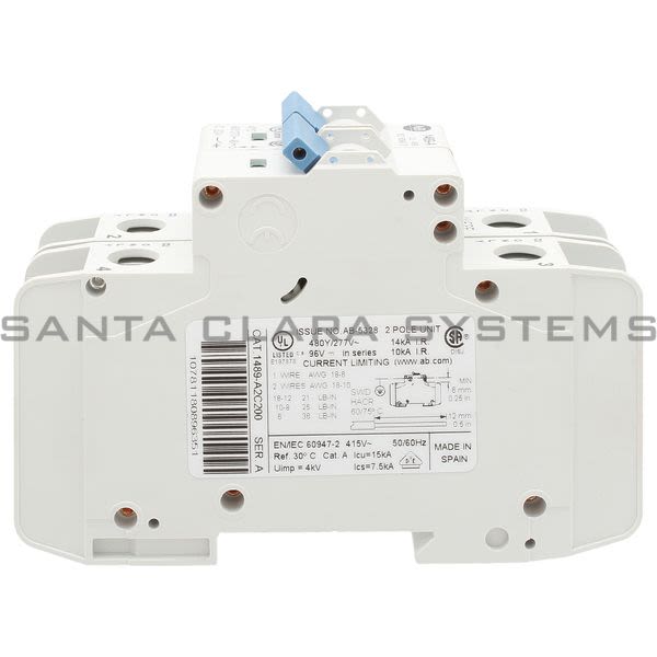 Allen Bradley 1489-A2C200 Circuit Breaker Product Image