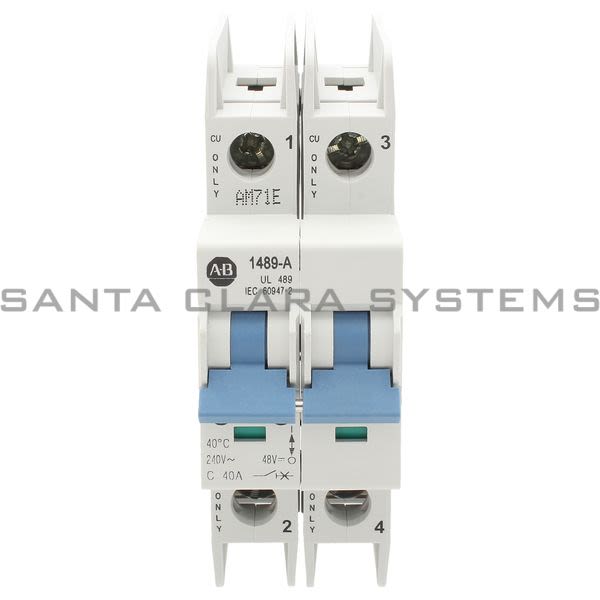 Allen Bradley 1489-A2C400 UL489 Miniature Circuit BIEC60947-2 Miniature Circ Product Image