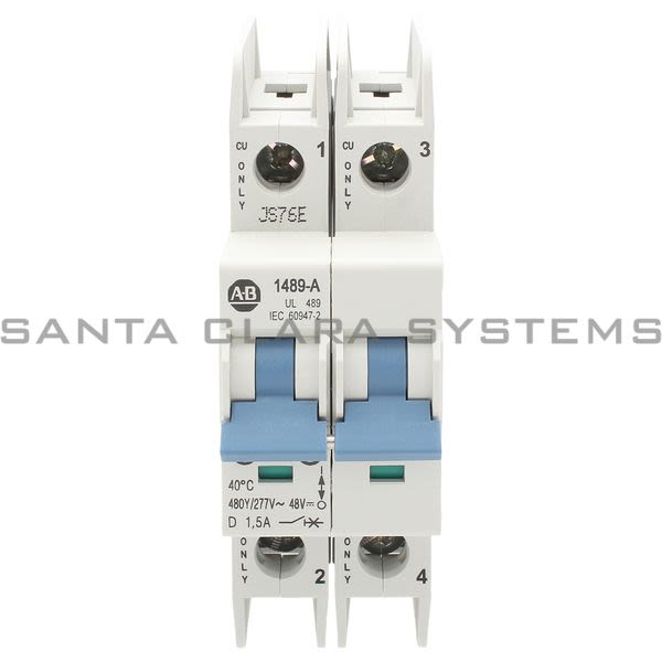 Allen Bradley 1489-A2D015 Ind Cir Brk 2P 480Y/277V Product Image