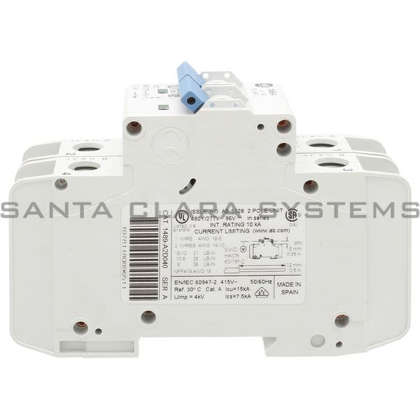 Allen Bradley 1489-A2D040 Circuit Breaker Product Image