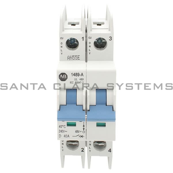 Allen Bradley 1489-A2D400 UL489 Miniature Circuit BIEC60947-2 Miniature Circ Product Image