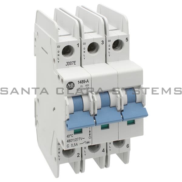 Allen Bradley 1489-A3C005 Ind Cir Brk 3P 480Y/277V Product Image