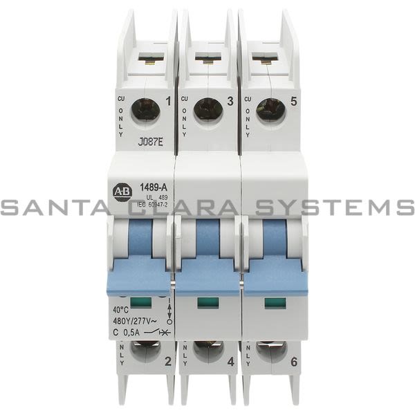 Allen Bradley 1489-A3C005 Ind Cir Brk 3P 480Y/277V Product Image