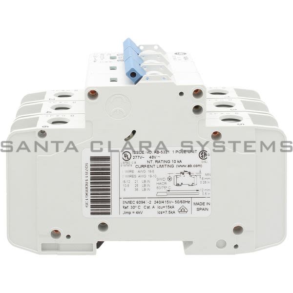 Allen Bradley 1489-A3C015 Circuit Breaker Product Image