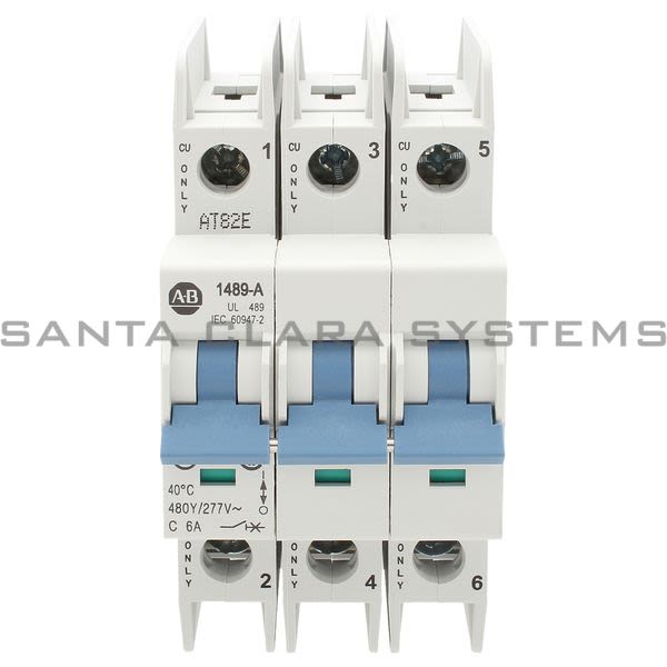 Allen Bradley 1489-A3C060 Ind Cir Brk 3P 480Y/277V Product Image