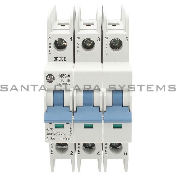 Allen Bradley 1489-A3C080 Ind Cir Brk 3P 480Y/277V Product Image