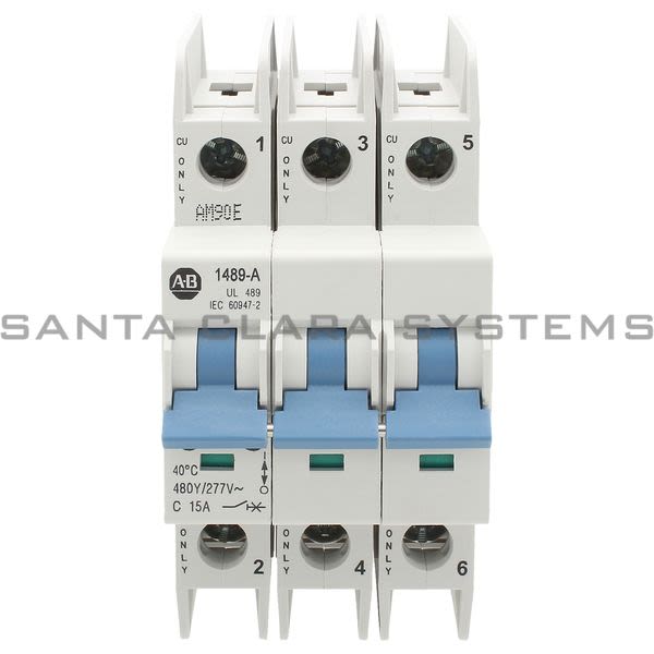Allen Bradley 1489-A3C150 Miniature Circuit Breaker Product Image