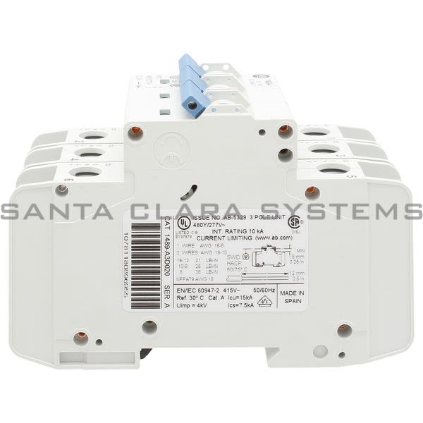 Allen Bradley 1489-A3D020 Circuit Breaker Product Image
