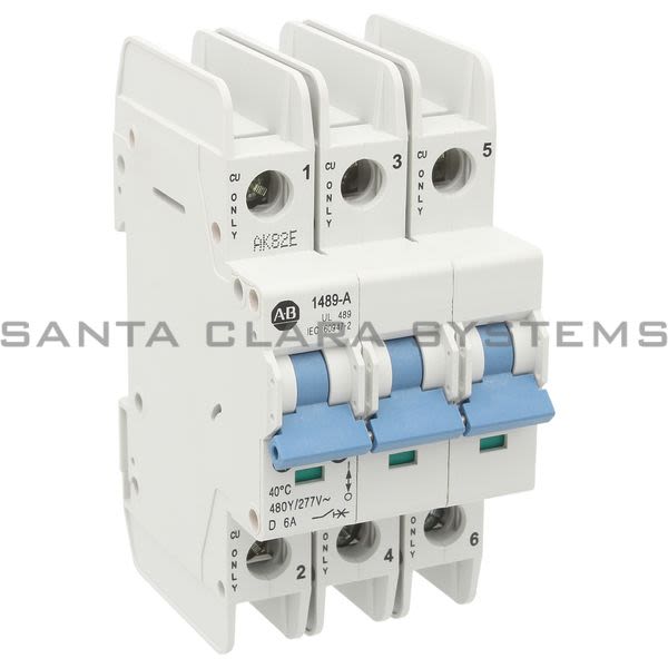 Allen Bradley 1489-A3D060 Ind Cir Brk 3P 480Y/277V Product Image