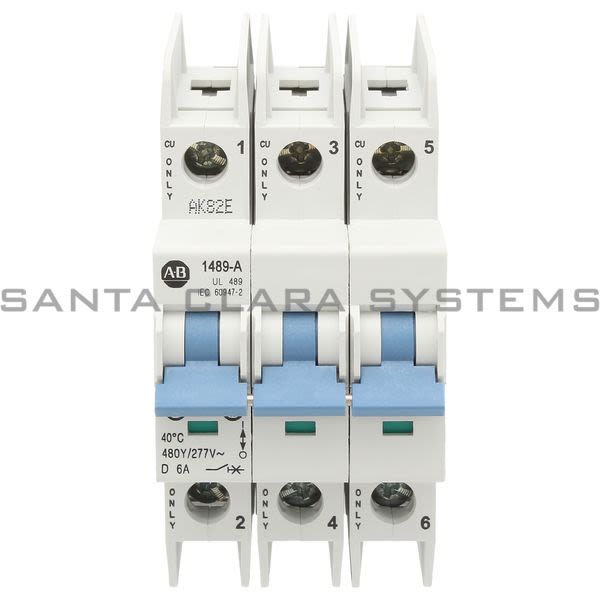 Allen Bradley 1489-A3D060 Ind Cir Brk 3P 480Y/277V Product Image