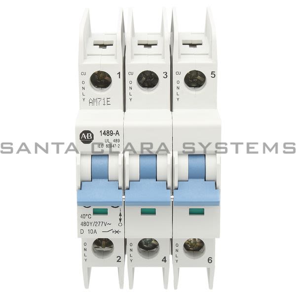 Allen Bradley 1489-A3D100 Circuit Breaker Product Image