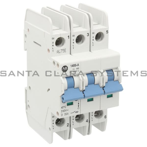 Allen Bradley 1489-A3D350 Ind Cir Brk 3Pole 240 VAC Product Image