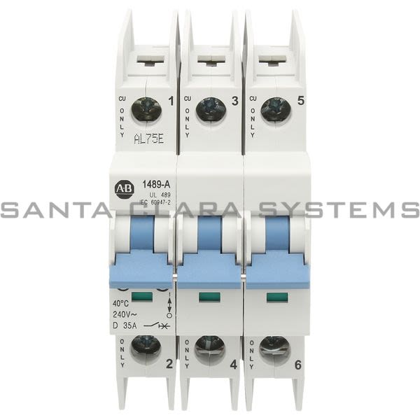 Allen Bradley 1489-A3D350 Ind Cir Brk 3Pole 240 VAC Product Image