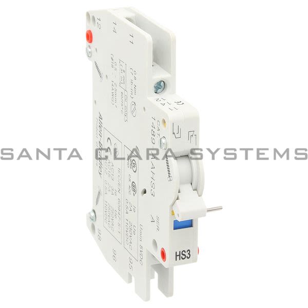 Allen Bradley 1489-AAHS3 Auxiliary - Signal Contact Module Product Image