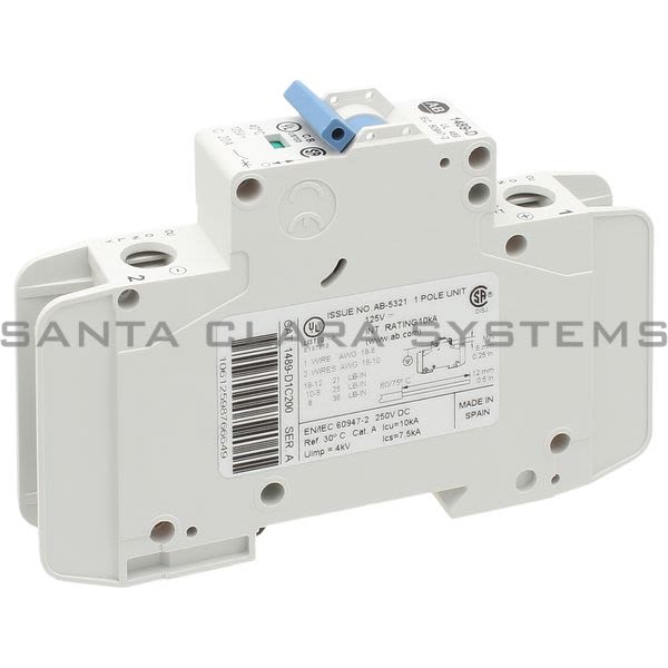Allen Bradley 1489-D1C200 Circuit Breaker Product Image