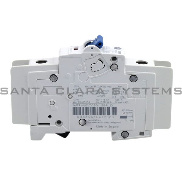 Allen Bradley 1489-M1C030 Miniature Circuit Breaker Product Image