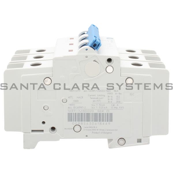 Allen Bradley 1489-M3D020 Miniature Circuit Breaker Product Image