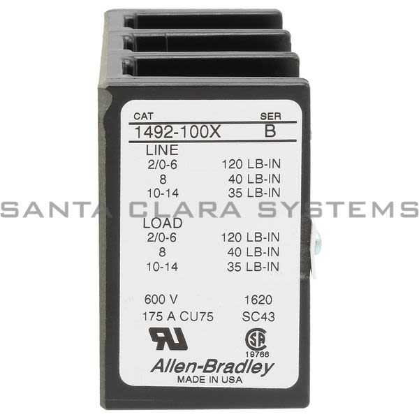 Allen Bradley 1492-100X Power Block Product Image