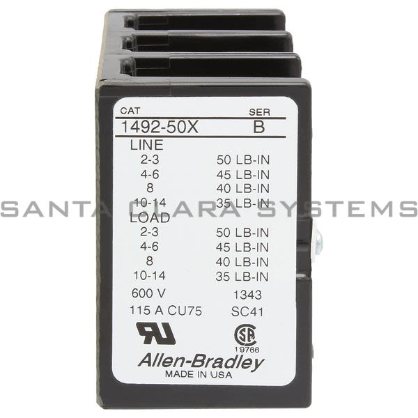 Allen Bradley 1492-50X Power Block Product Image