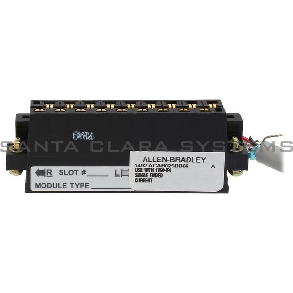 Allen Bradley 1492-ACAB025BB69 Pre-Wired Cable for 1769 Analog I/O 2.5 m Long Product Image