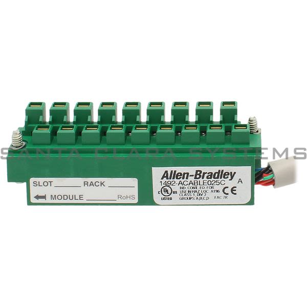 Allen Bradley 1492-ACABLE025C 2.5 m Pre-Wired Cable for 1746-NO4I, NO4V Mod Product Image