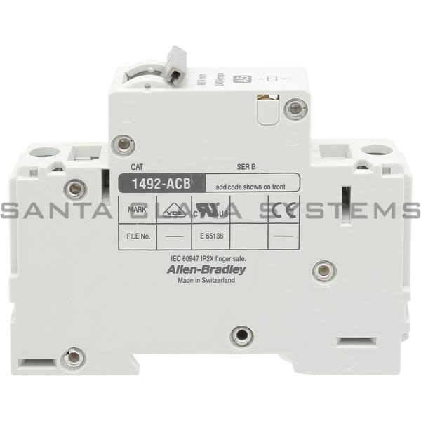 Allen Bradley 1492-ACBA5 Circuit Breaker Accessory Module Product Image